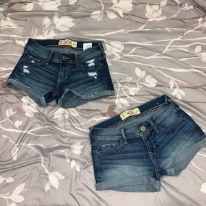 Low-rise Hollister Shorts